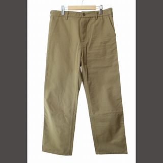 UNIQLO - 黒 ワイドフィットテーパードアンクルチノ ユニクロユーの