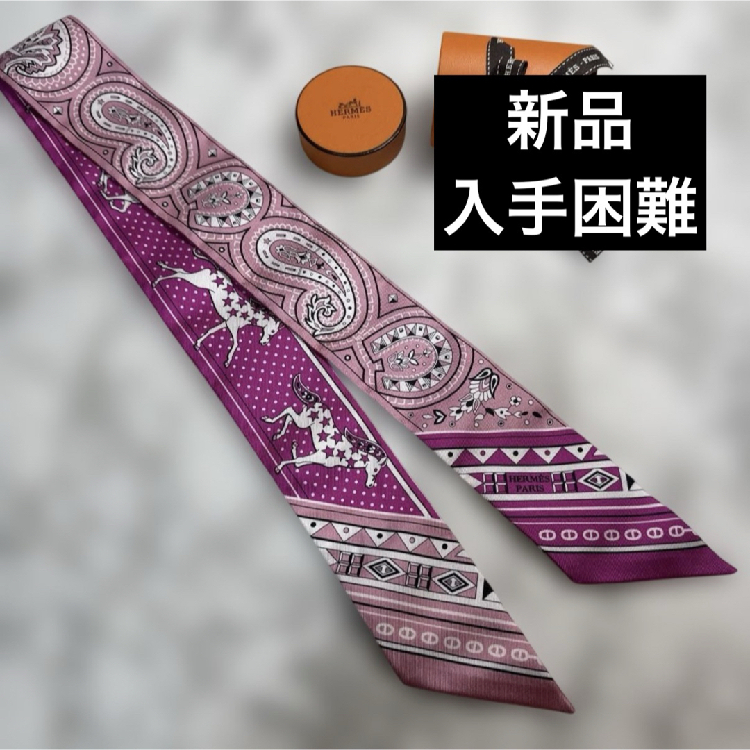HERMES - 新品 エルメス ツイリー ジュバルドクール バンダナ 2026ss