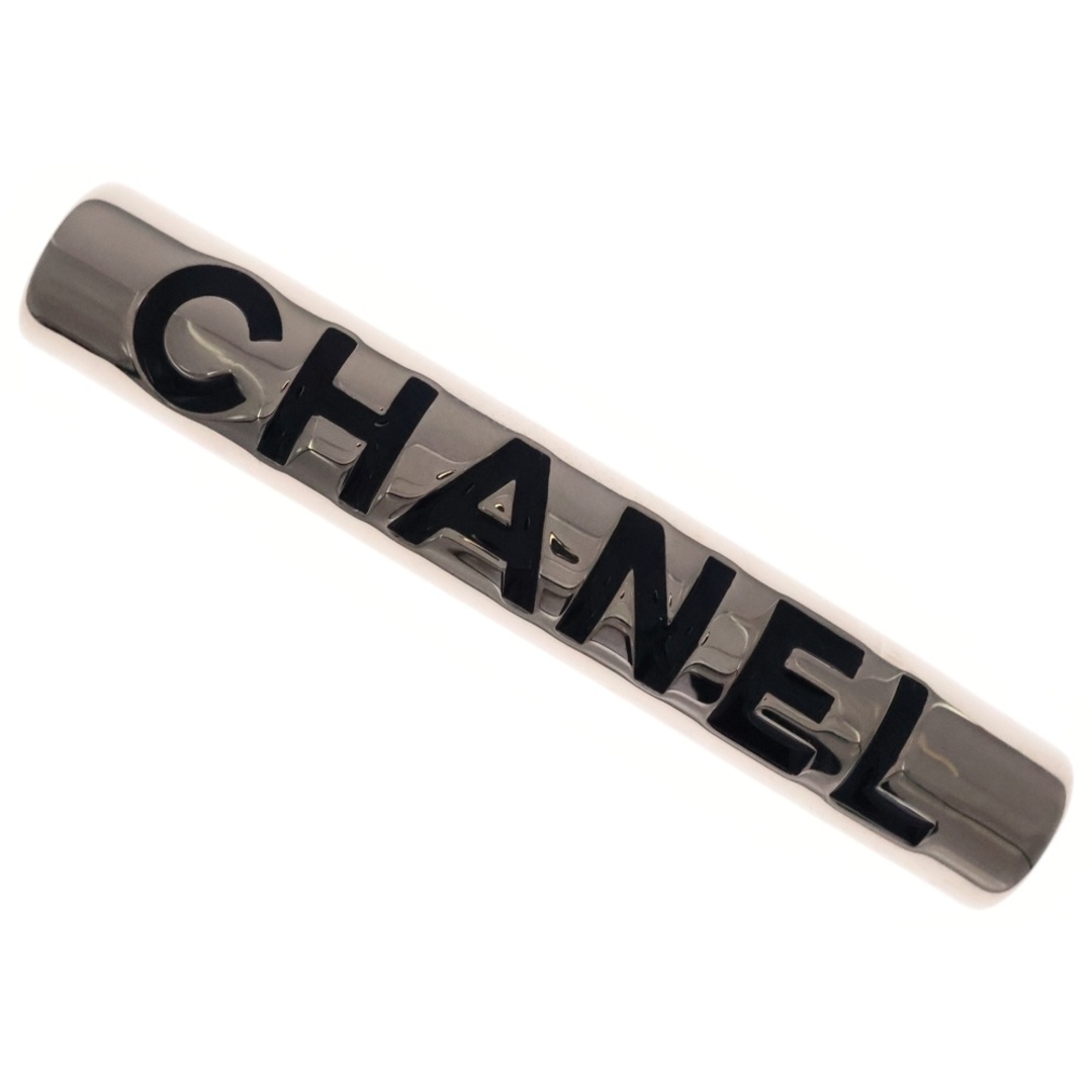 CHANEL - CHANEL シャネル ロゴ バレッタ ヘアアクセ ゴールド GPの