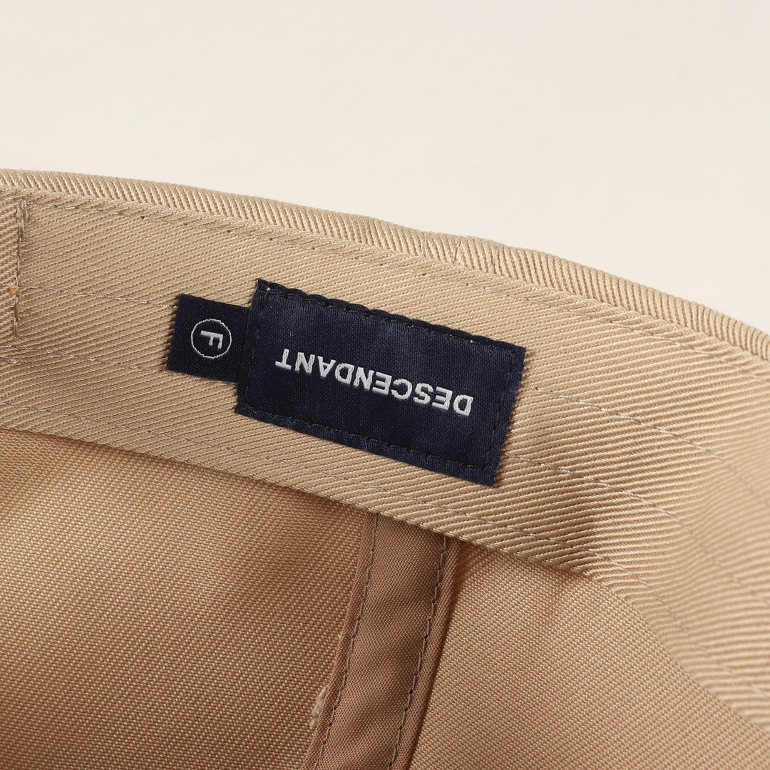 DESCENDANT - 【新品同様】DESCENDANT ディセンダント キャップ カーキ