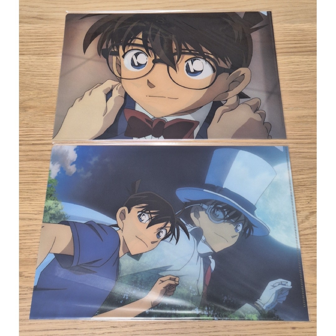 名探偵コナン 紺青の拳 場面写クリアファイルセット 怪盗キッド 名探偵