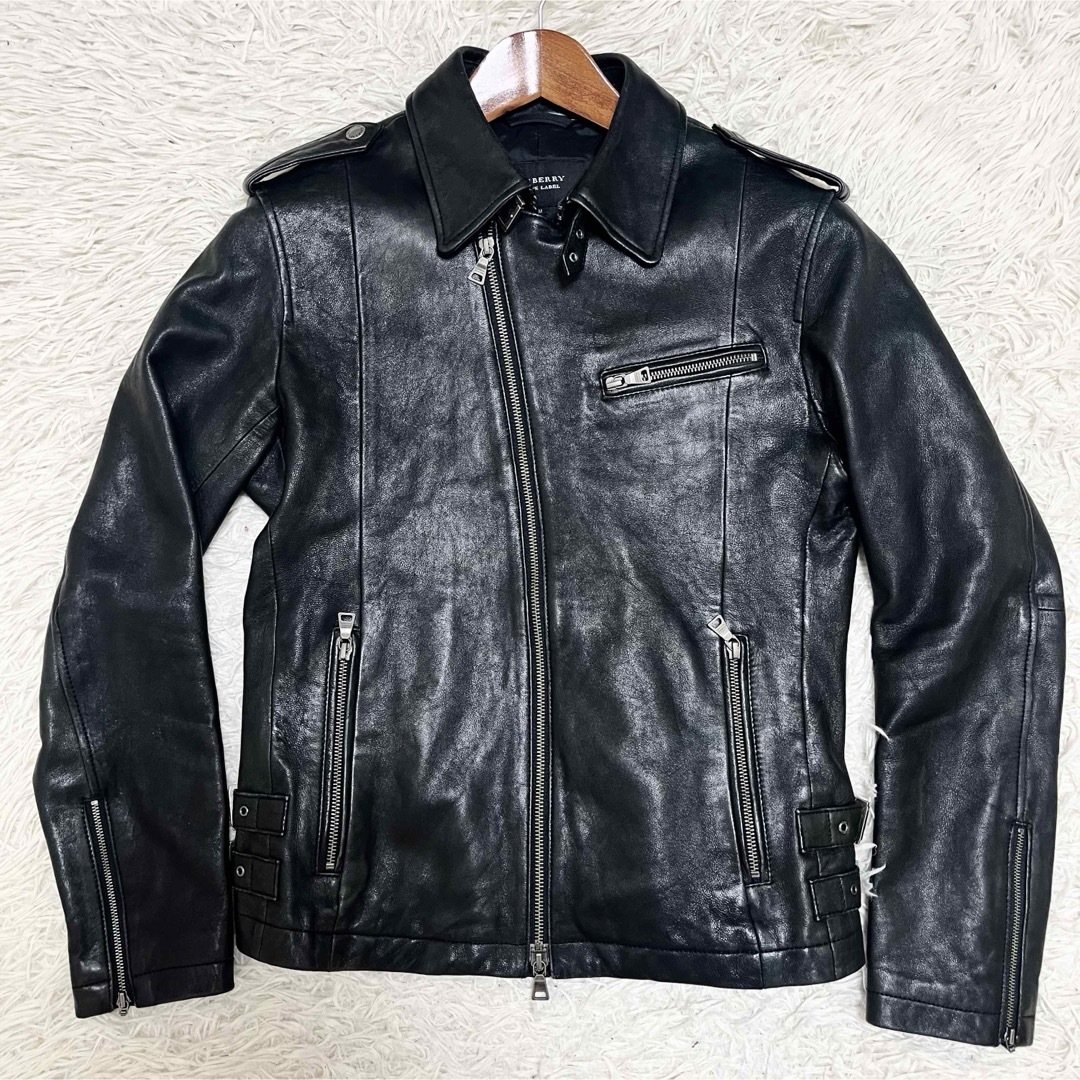BURBERRY BLACK LABEL - 美品✨バーバリーブラックレーベル レザー