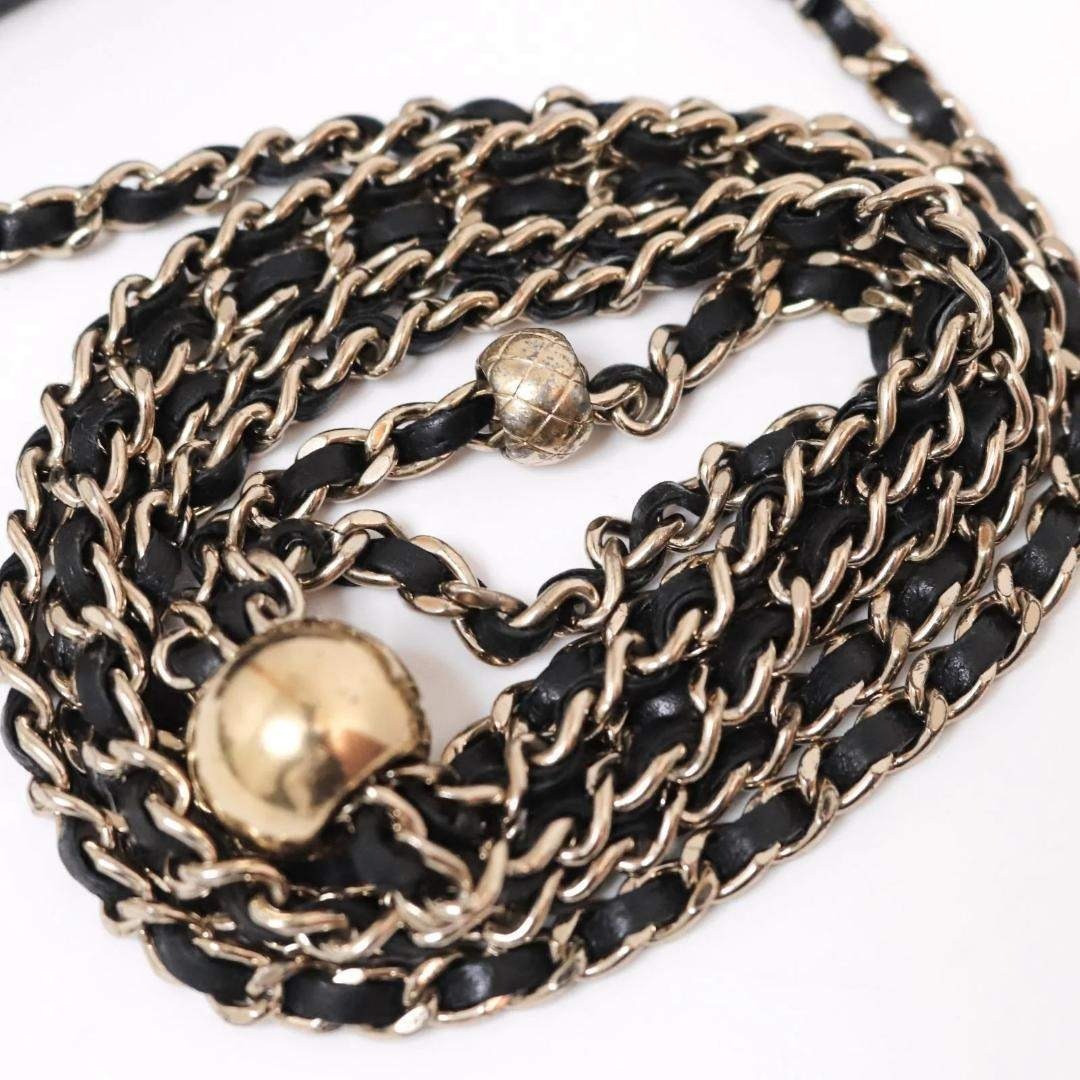 CHANEL - CHANEL シャネル スマホケース マトラッセ ブラック AP2689の