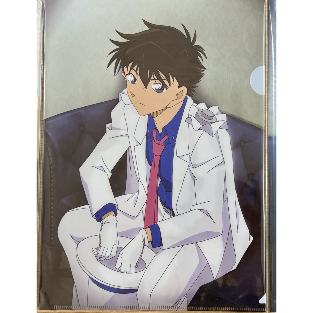 怪盗キッド 工藤新一 服部平次 クリアファイルセット スーツ 名探偵