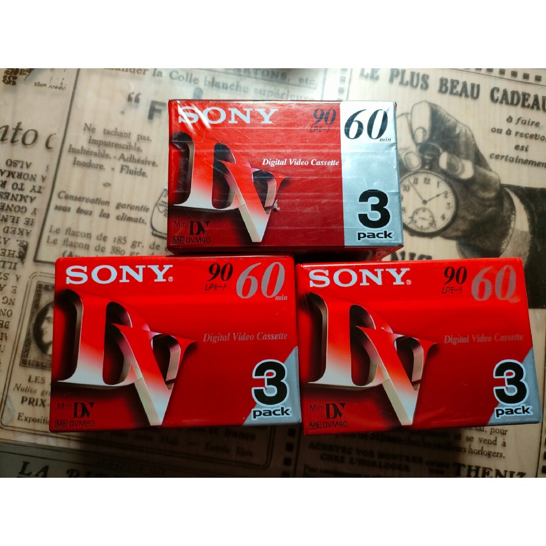 No.312 SONY 3MC-60B 3パック バラ売り不可 No.312 SONY 3MC-60B 良い