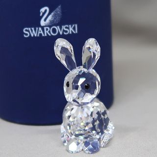 SWAROVSKI - 箱付き スワロフスキー 置物 オブジェ アクアマリン