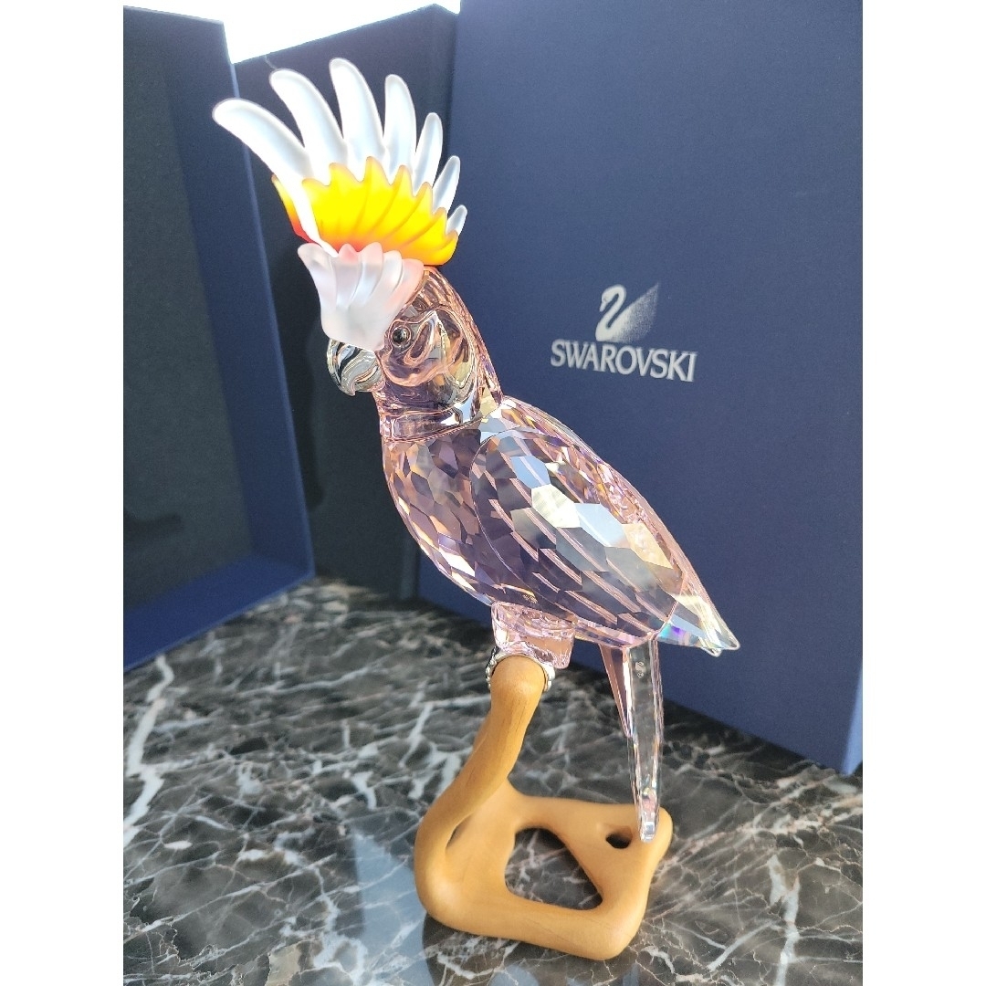 あ*な様 スワロフスキー cockatoo オウム あ*な様 スワロフスキー