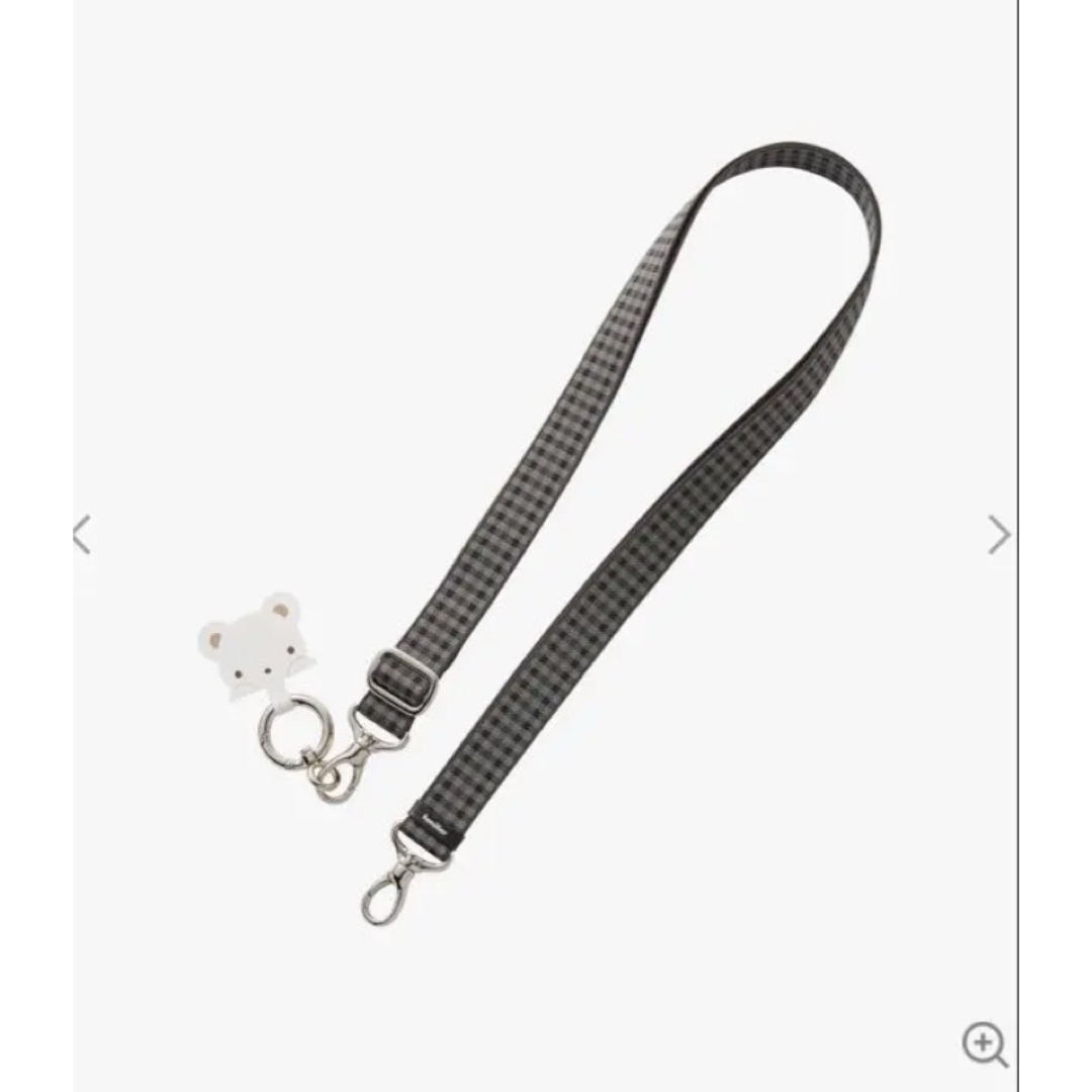 familiar ショルダーストラップ 黑系ファミリアチェックの通販 by 8