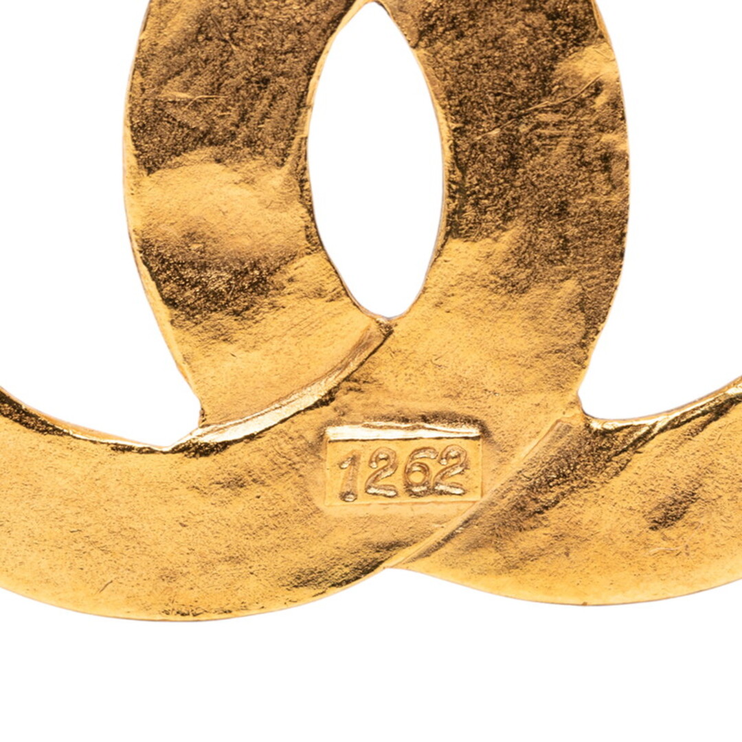 CHANEL - シャネル ヴィンテージ ココマーク 編み込み ブローチ メッキ