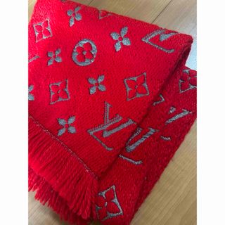 LOUIS VUITTON（マフラー/ショール ・ レッド/赤色系）のフリマ