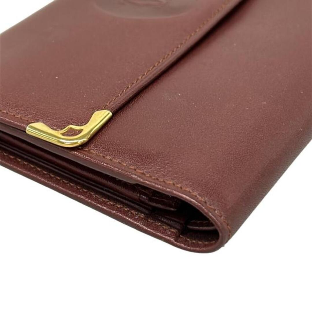 Cartier - Cartier(カルティエ) 3つ折り財布美品 マストライン