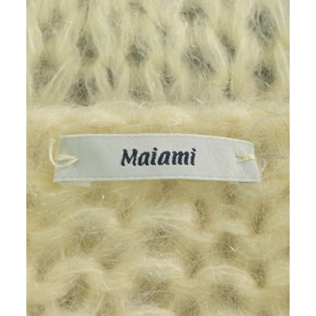 Maiami - Maiami マイアミ カーディガン M 白 【古着】【中古】【送料