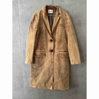 MIU MIU - ミュウミュウ💜2017年💜コートの通販 by Fuwafuwa｜ミュウ