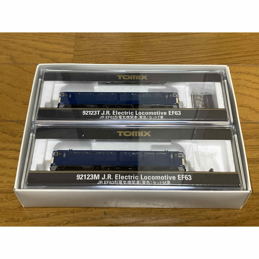 TOMIX 92123 EF63形電気機関車（青色）2両セットの通販 by パンケーキ