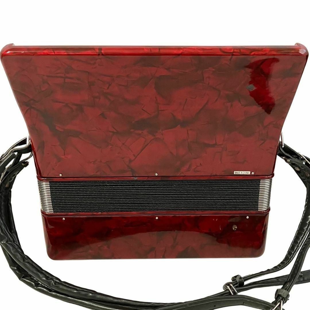 キョーリツ KC アコーディオン ACD-400 レッド 30鍵盤+24ベースの通販