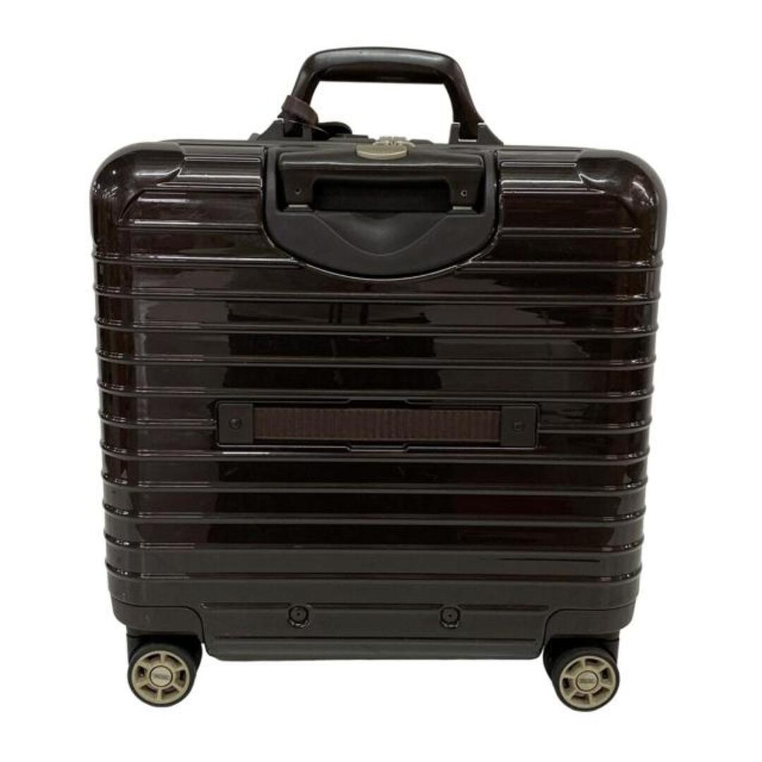 RIMOWA - RIMOWA(リモワ) キャリーバッグ - ダークブラウン TSAロック