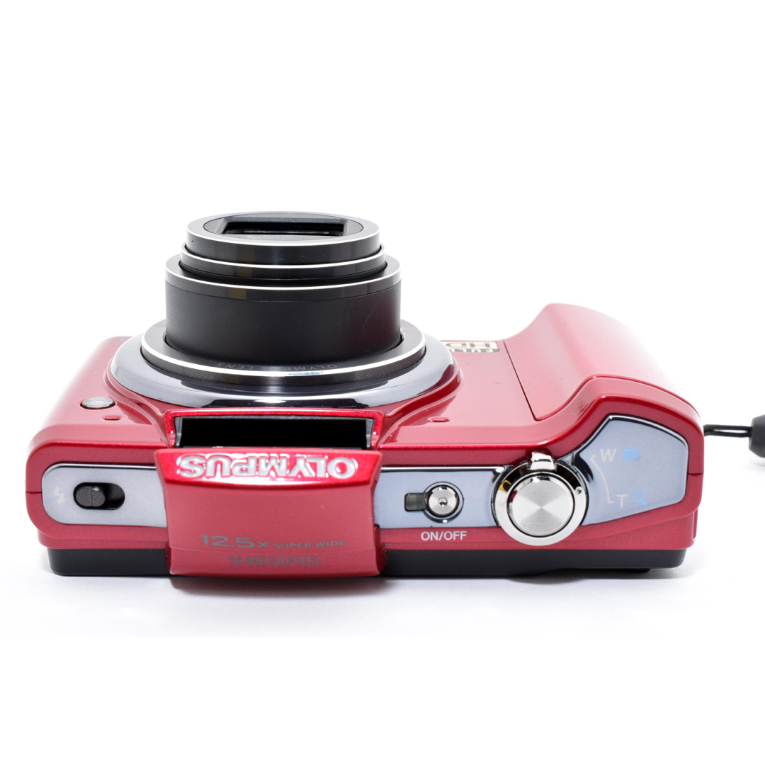 4989 OLYMPUS SZ-20 レッド デジカメ オリンパス、「SZ-20」レッドの