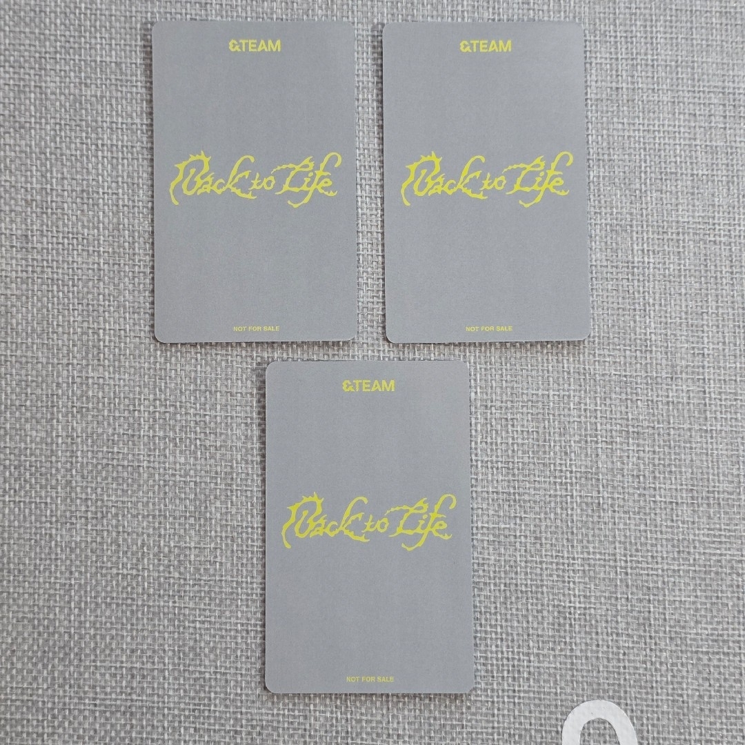 &TEAM - &TEAM Back to Life ストアラキドロ FUMA フウマ トレカの通販