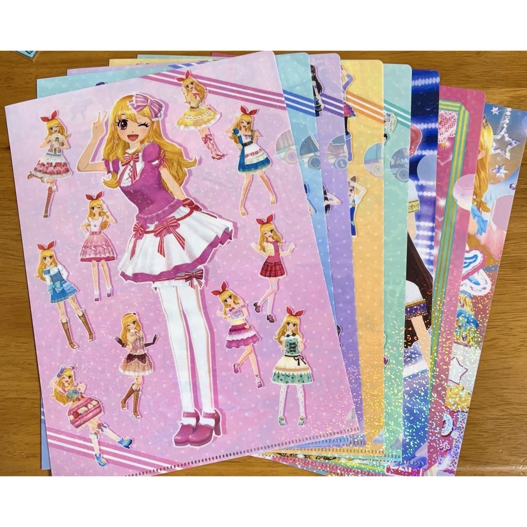 アイカツ! - アイカツ！ クリアファイルコレクション ガチャ 全8種