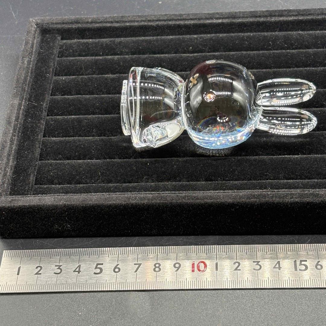 Baccarat - 箱付き バカラ クリスタル フィギュリン 置物 ミッフィー