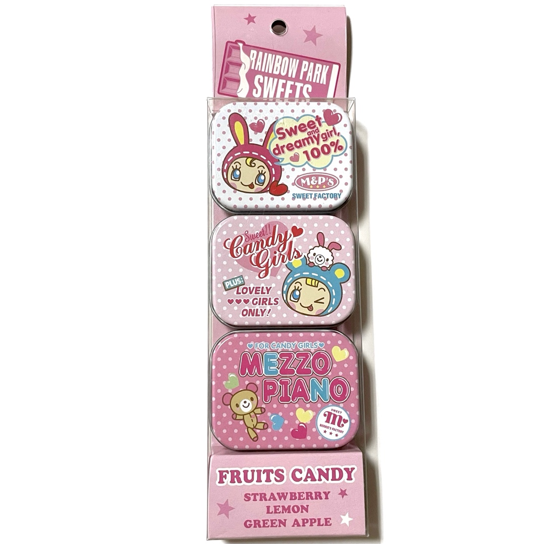 mezzo piano - レア✨メゾピアノ ミニ缶 ケース 平成レトロ 当時物