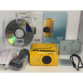Canon - 元箱・ケース付き 新品級 キヤノン IXY 30S イエロー の通販