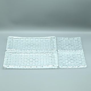 Nachtmann - 新品 未使用 ☆ ガラス 皿 2枚セットの通販 by あぐり's