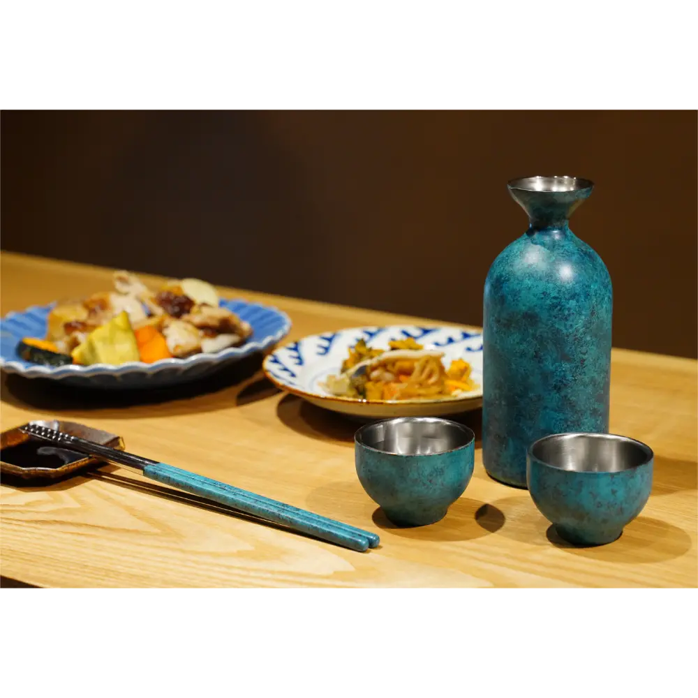 ORI-EN 二重徳利・二重ぐい呑みセット - Kanaete(カナエテ) - アイデア