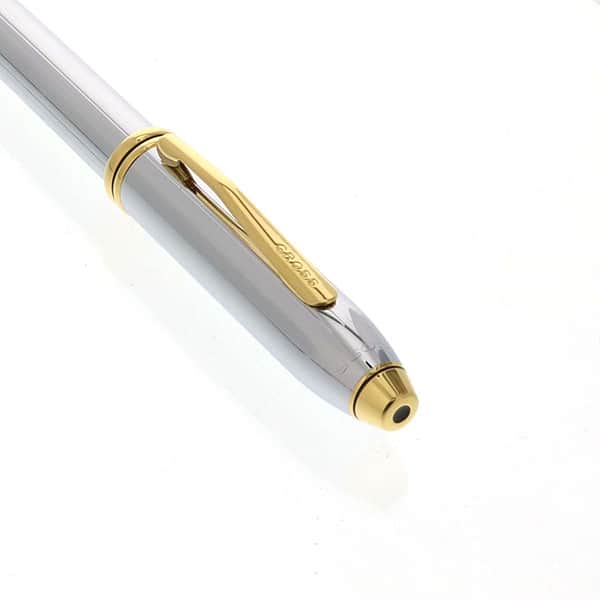 crf36 CROSS クロス 万年筆 センチュリー2 クローム×ゴールド23金