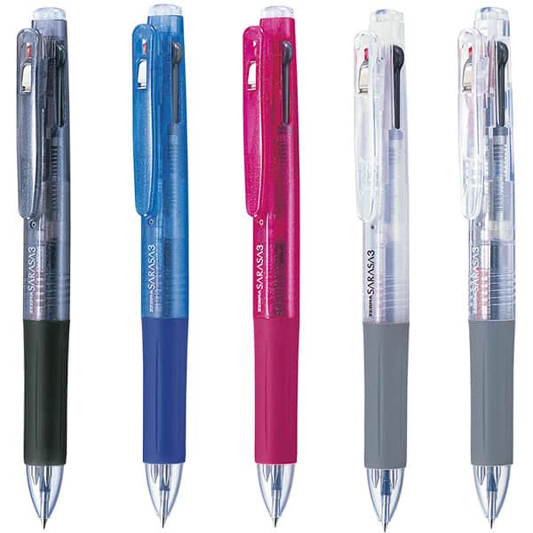 ゼブラ サラサ3 3色水性ボールペン(0.5mm) J3J2 – 記念品工房「ここ