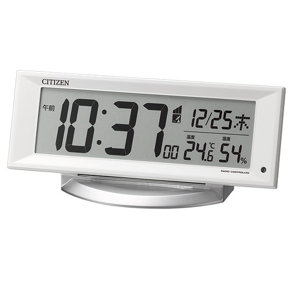 CITIZEN（シチズン）暗所自動点灯機能付 デジタル電波時計 8RZ202