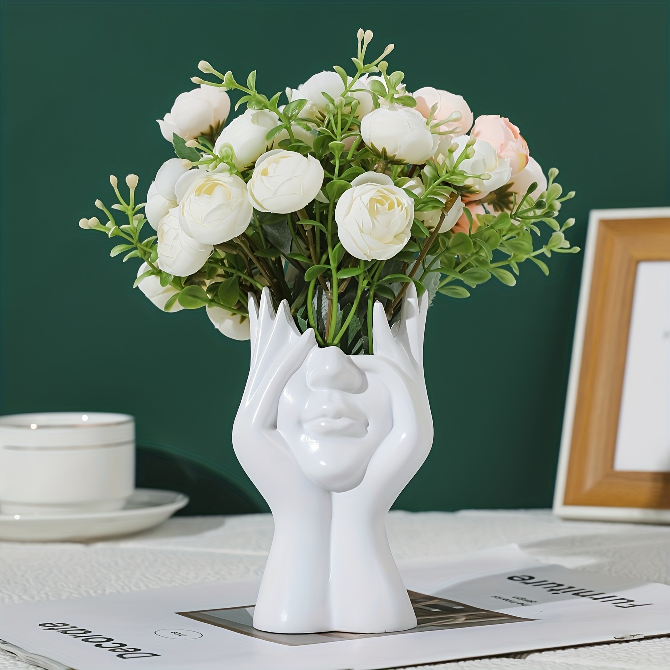 hand Flower 手 花瓶 オブジェ hand Flower 手 花瓶 オブジェ Hand