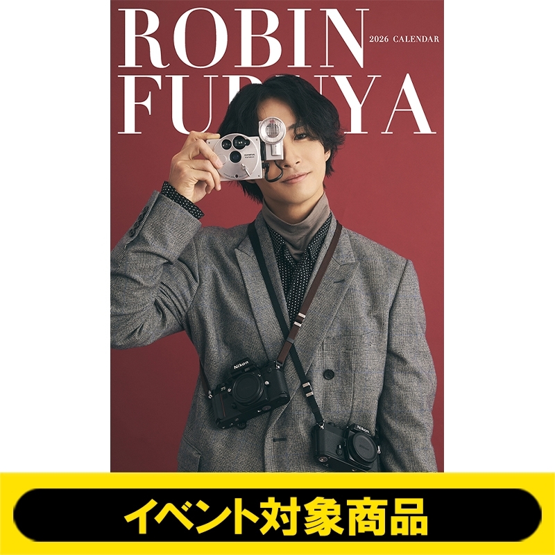 イベントシリアル付き》古屋呂敏 2026年カレンダー「Book Calendar