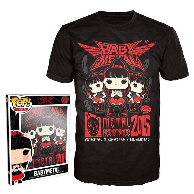 BABYMETAL Rock Poster Pop T-Shirt｜HMV&BOOKS online