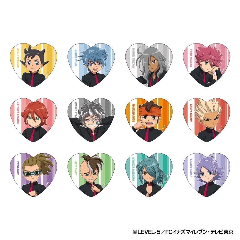 基山ヒロト イナイレ イナズマイレブン 缶バッジ サンリオ 12点 再販