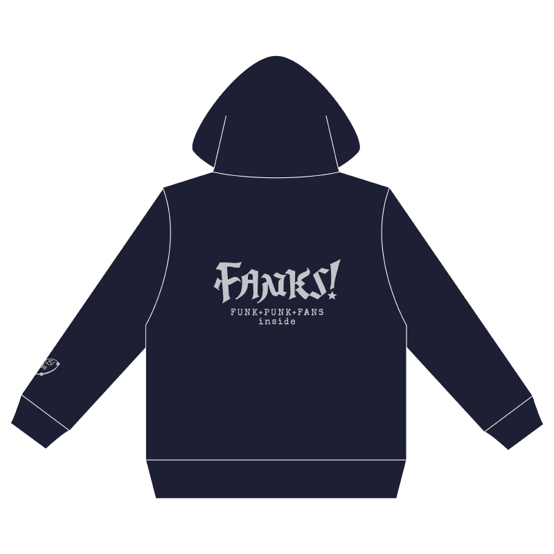 刺繍ジップパーカー（L） / TM NETWORK 2024 FANKS! inside : TM