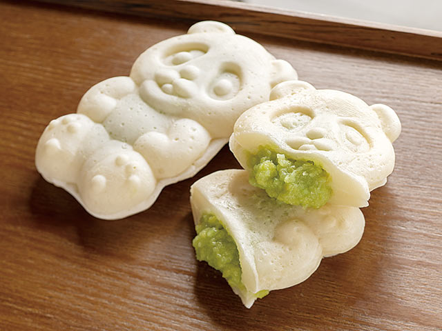 分水堂菓子舗〉のパンダ焼きは県民熱愛の弥彦名物！ イチオシは枝豆
