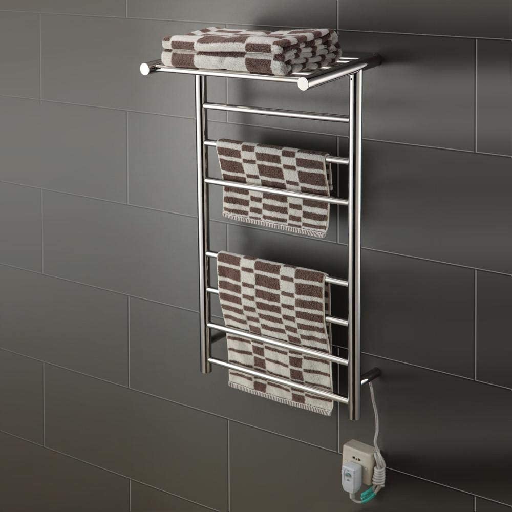 Sunrosa タオルウォーマー ステンレス 壁掛け式 ヒーター Sunrosa