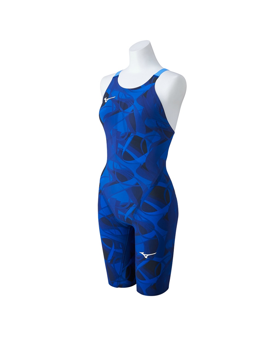 ミズノ(MIZUNO) 競泳水着 GX・SONIC 6 NV ハーフスーツ N2MGB701-22