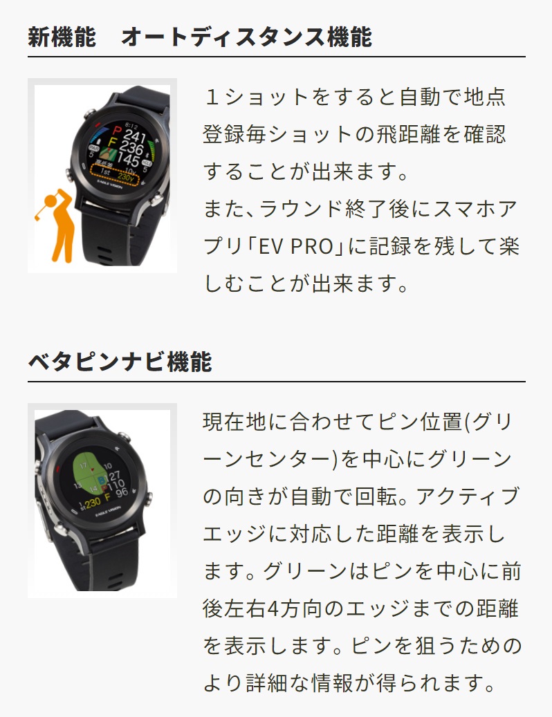 イーグルビジョン(EAGLE VISION) ゴルフ GPSナビ イーグルビジョン