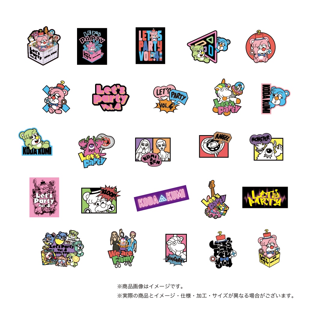 倖田來未】アクリルキーチェーン(全25種 )Let's Party Vol.4 KODA