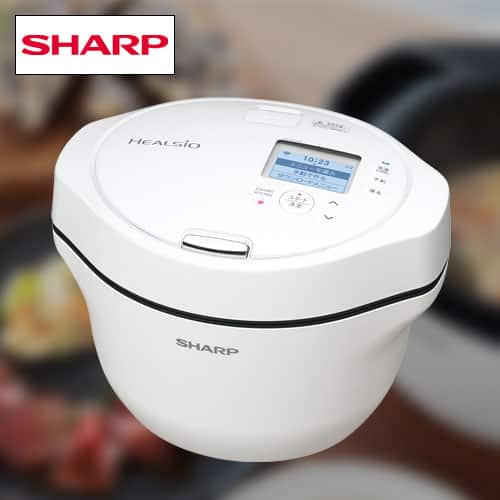 シャープ その他調理家電 【美品】水なし自動調理鍋ヘルシオホット