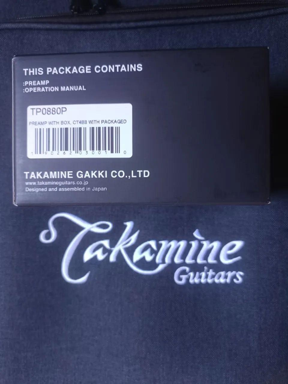 Preamp takamine ct4bii japonês - Instrumentos musicais - Jardim