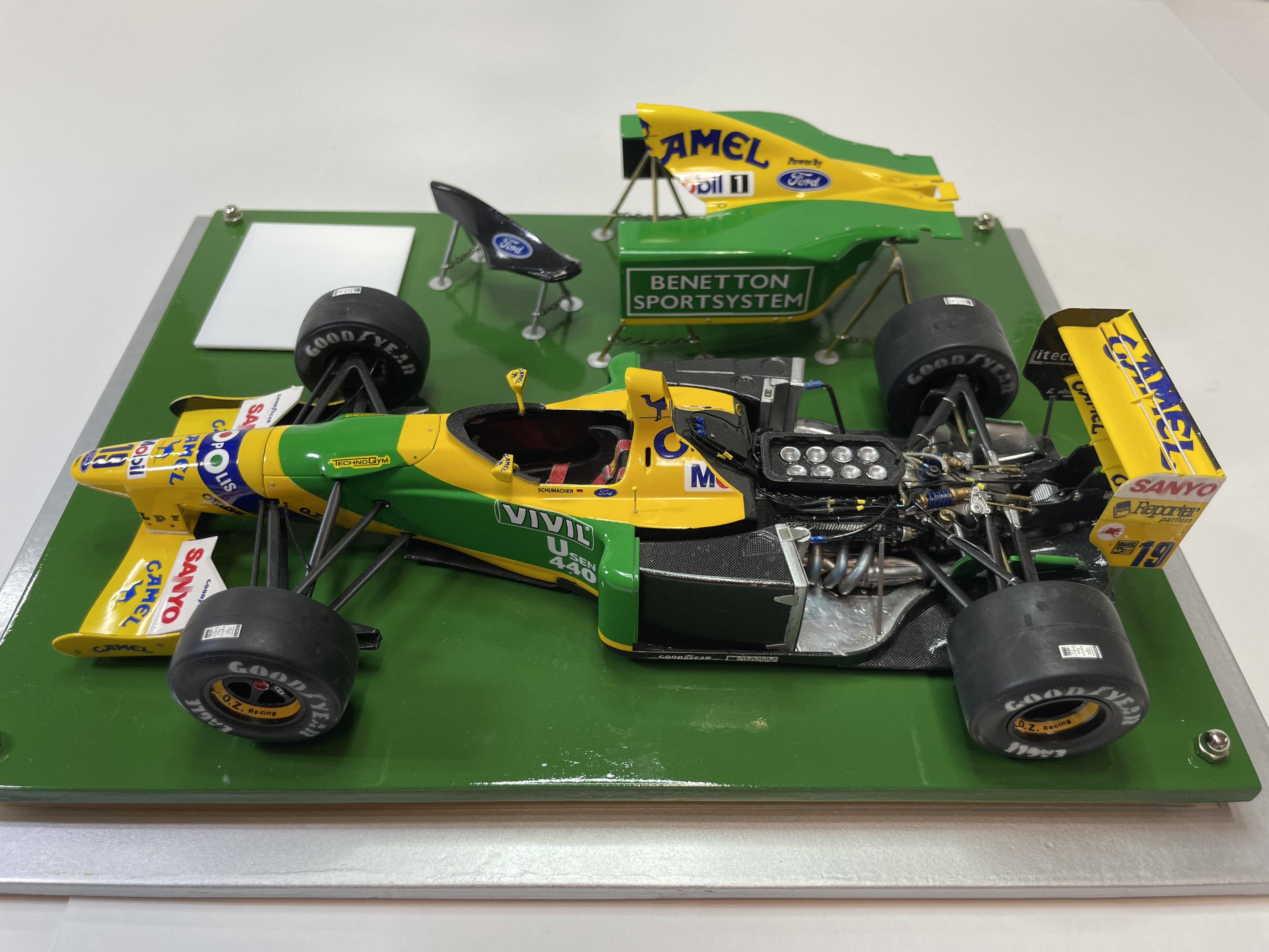 TAMIYA 1/20 Benetton Ford B192 (1992 Rd.13 Italian GP #19)｜車