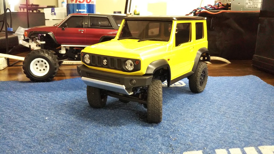 ミニッツ4×4 魔改造ジムニー カスタムしたジムニーの走破性が別次元