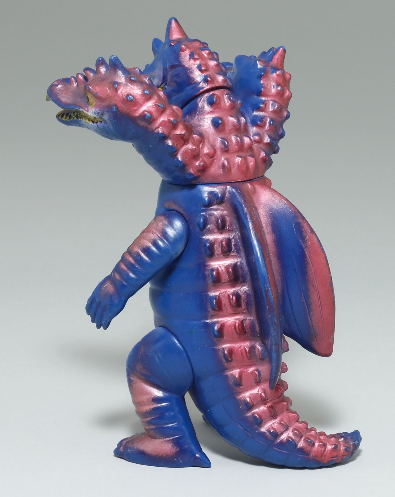 三つ首竜「スペクトルマン」登場怪獣（マスダヤ復刻）ソフビフィギュア