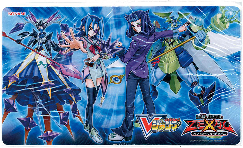 遊戯王ZEXAL 神代凌牙 神代璃緒 プレイマット 神代璃緒プレイマット