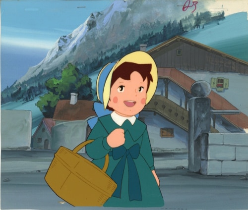 アルプスの少女ハイジ セル画 4304] アルプスの少女ハイジ セル