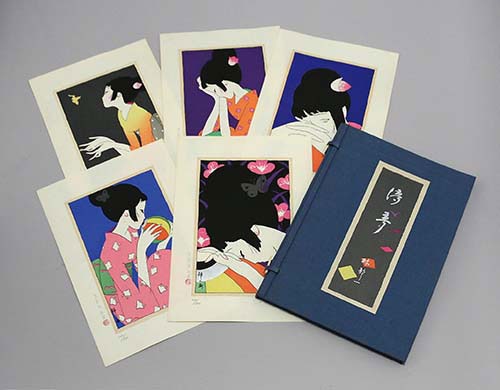 林静一 オリジナル木版画「儚夢（ろまん）」A Amazon.co.jp: 「レトロ