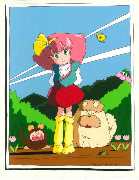 魔法のプリンセス ミンキーモモ セル画